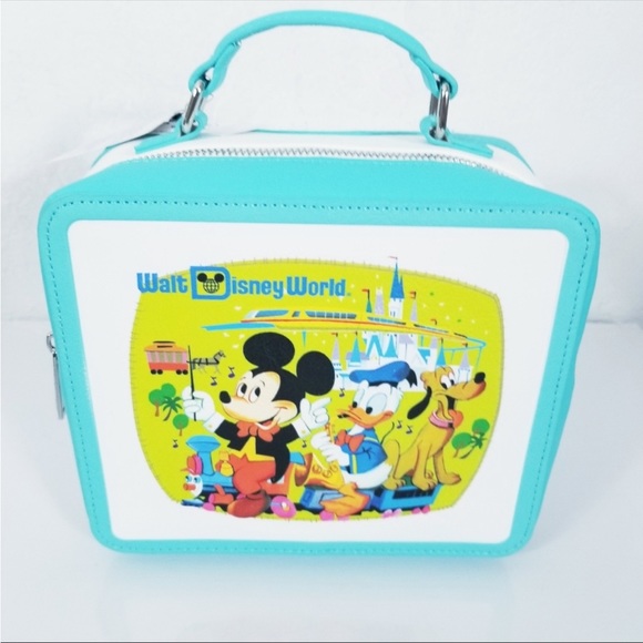 Loungefly NWT Crossbody Disney Parks 50th Anniversary Vault Collection - Picture 2 of 8